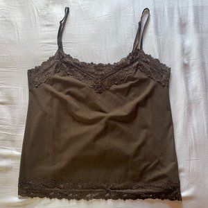 1X brown Karen Kane camisole